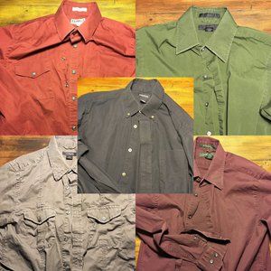 Lot of 4 Small EXPRESS shirts & 1 Structure Shirt